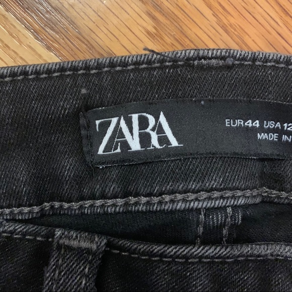 Zara low rise black skinny jeans with stretch - Picture 4 of 5